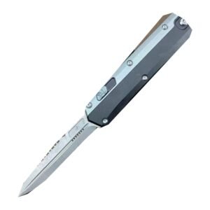 Snake God Double-Serrated OTF Knife - Image 4
