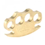 Finely carved pure brass brass knuckles