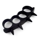 Brass Knuckles Ring with four fingers in the shape of a fist