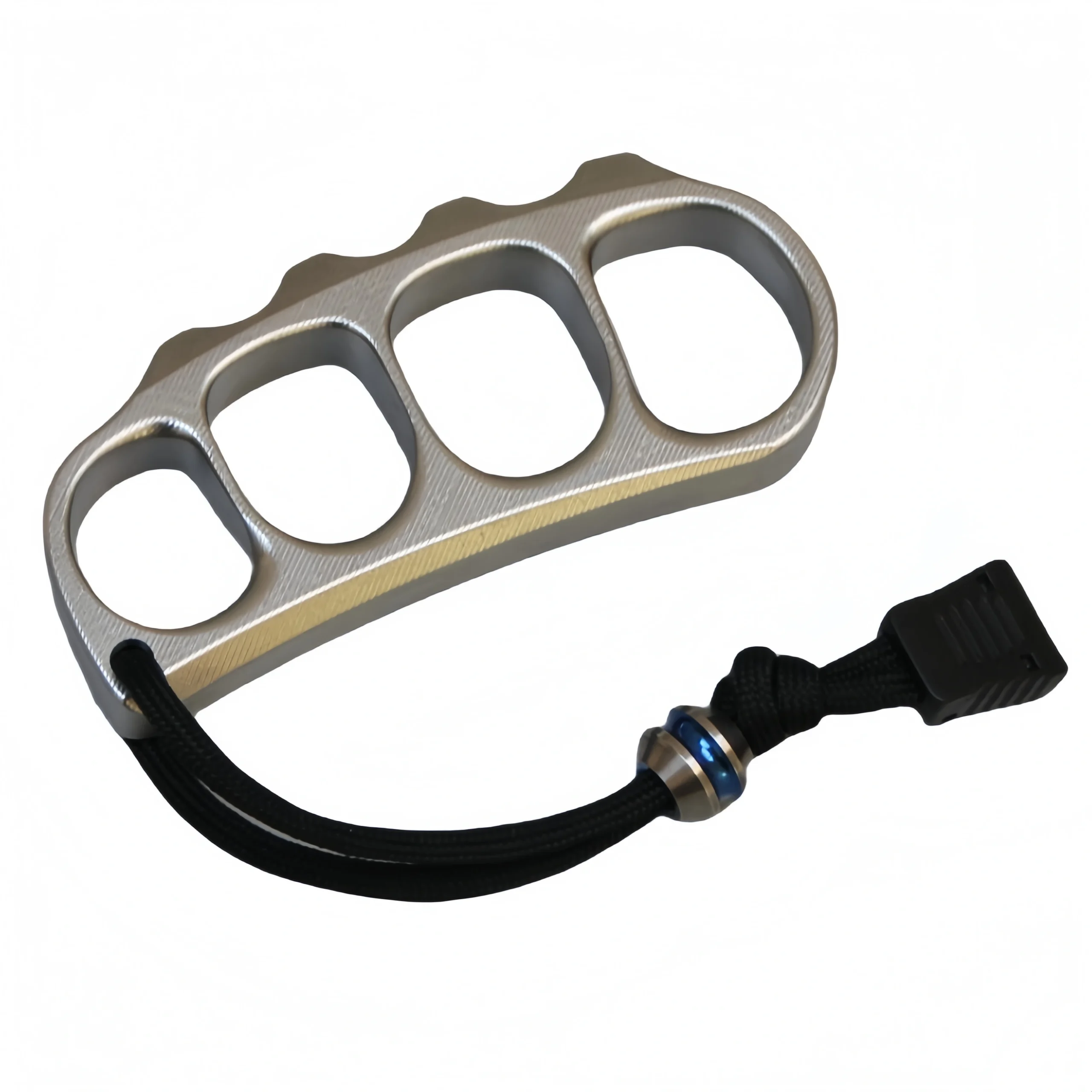 O1CN01Sa8meE2C0kjfRhJaL_3015758412-0-cib-scaled-1.webp Brass Knuckles Titanium Alloy Self Defense Brass Knuckles, 4 Finger Fist Buckle, High Hardness - Image 1