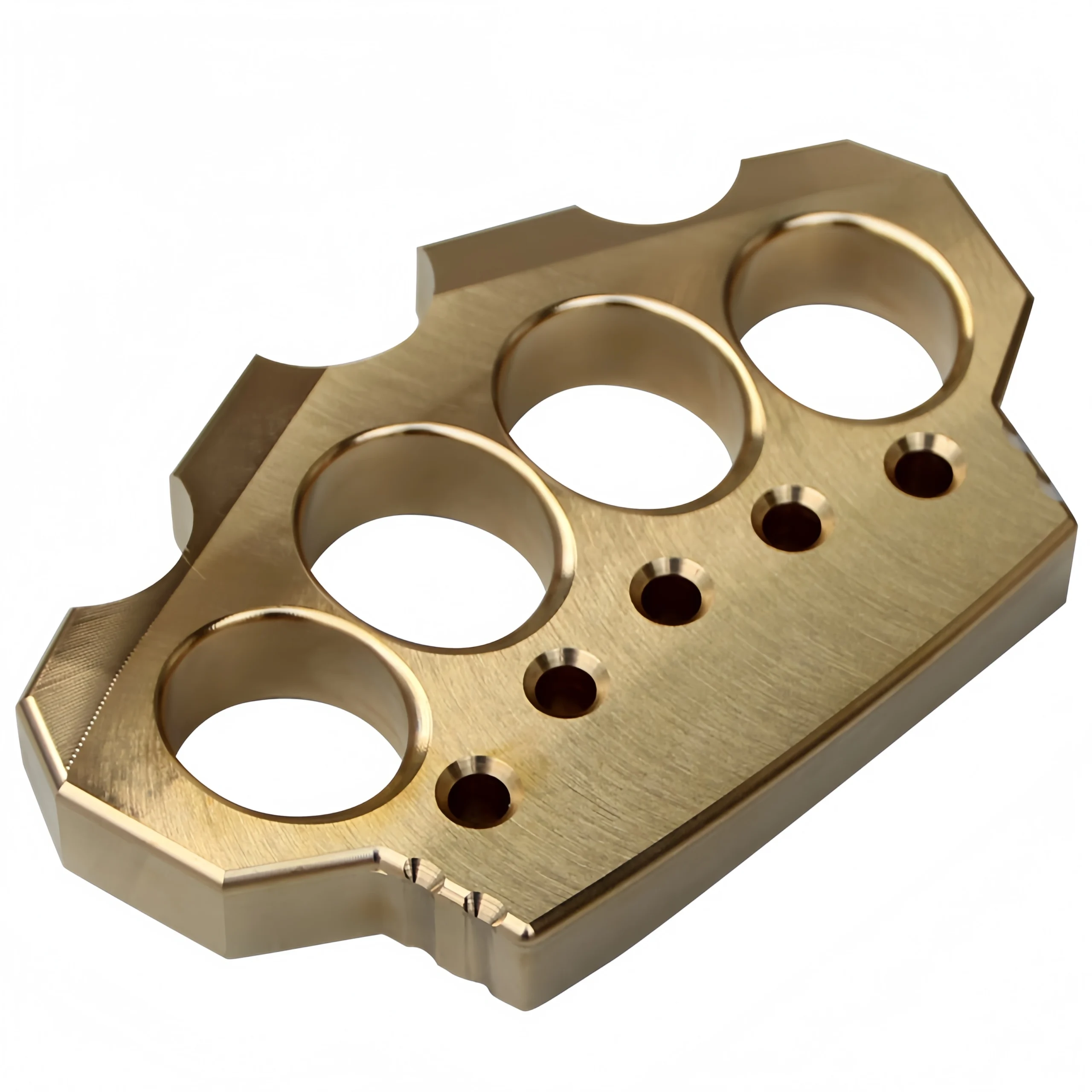 O1CN01cJpaQK2C0kfVFyTN0_3015758412-0-cib-scaled-1.webp EDC Pure Brass Knuckles, Tactical Military Equipment - Image 1