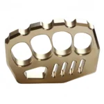 EDC CNC Tiger Fist Shape Solid Brass Multipurpose Buckle Knuckles