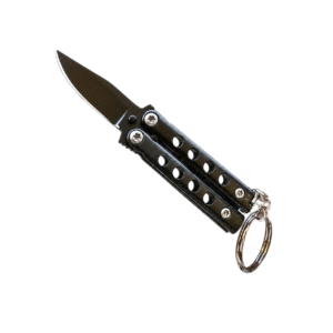Mini Butterfly Knife keychain small balisong - Image 2
