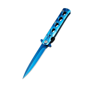 Outdoor Folding Stiletto Knife – Survival Flick Knife (Upgraded Version) - Image 3