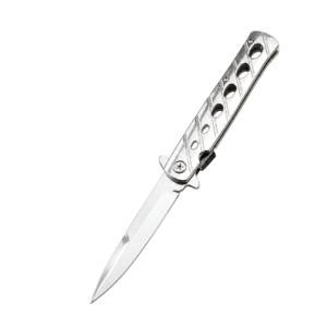 Outdoor Folding Stiletto Knife – Survival Flick Knife (Upgraded Version) - Image 6