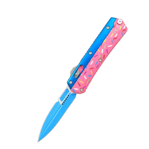 Zinc-handled Snake God Donut Is The Standard Size OTF Knife - Image 5