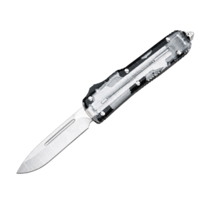 Transparent White Shell OTF Knife - Image 4