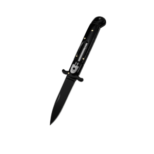 9-inch Flip-top Hand Guards With Curved Tail Side-Opening Switchblade - Image 4
