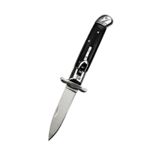 9-inch Flip-top Hand Guards With Curved Tail Side-Opening Switchblade - Image 7