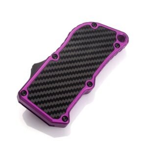 OTF Box Cutter Carbon Fiber Utility Knife Equipped With 5 Blades - Image 6
