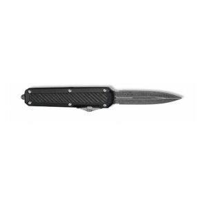 Micro-tech Serpent God Damascus OTF Knife - Image 2