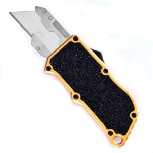 OTF Box Cutter Utility Knife Blade Knife Equipped With 5 Blades - Image 5