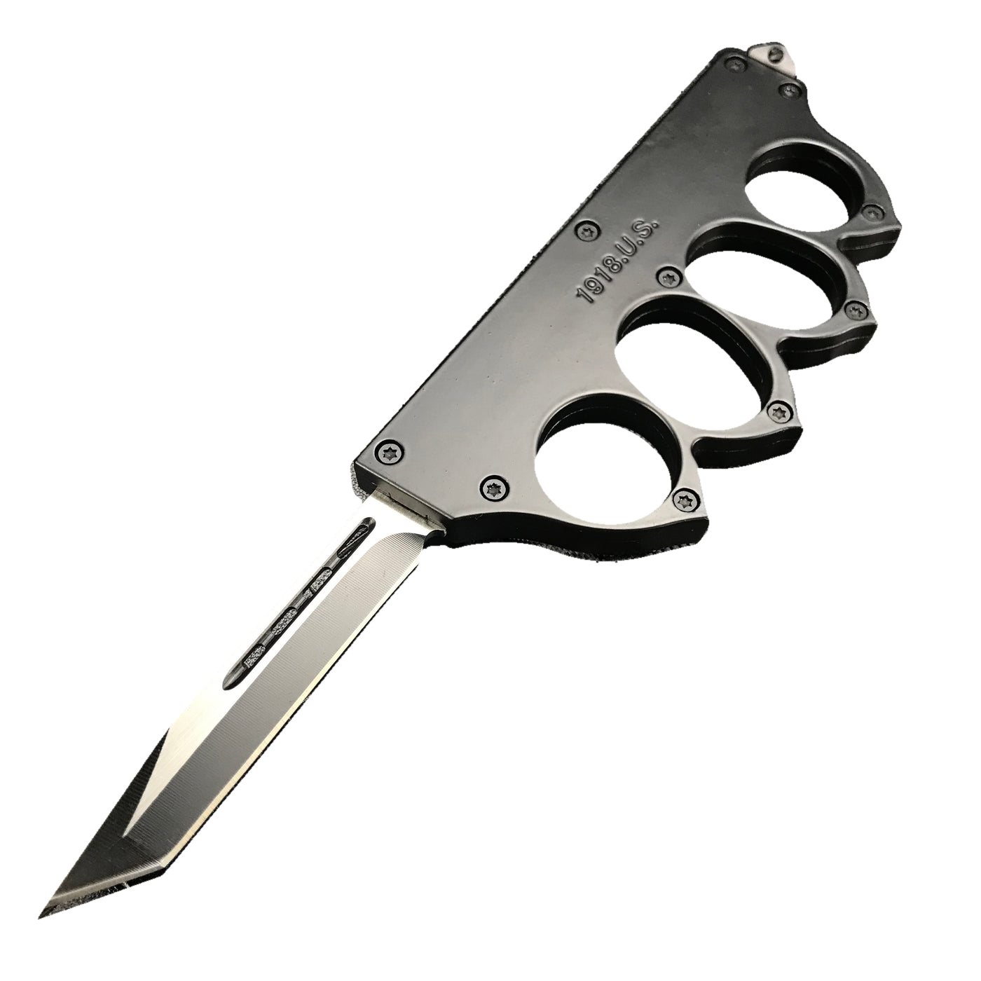 50526-pixel-preserved-front-white-v8 1918 Glove OTF T-head OTF Knife - Image 1